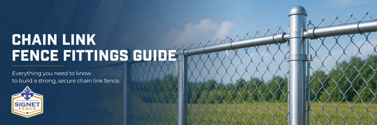 Chain Link Fence Fittings Guide Chain Link Fence Fittings Hero Banner