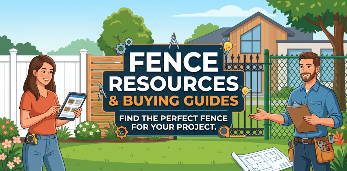 Fence Resources and Buying Guides - Find the Perfect Fence for Your Project